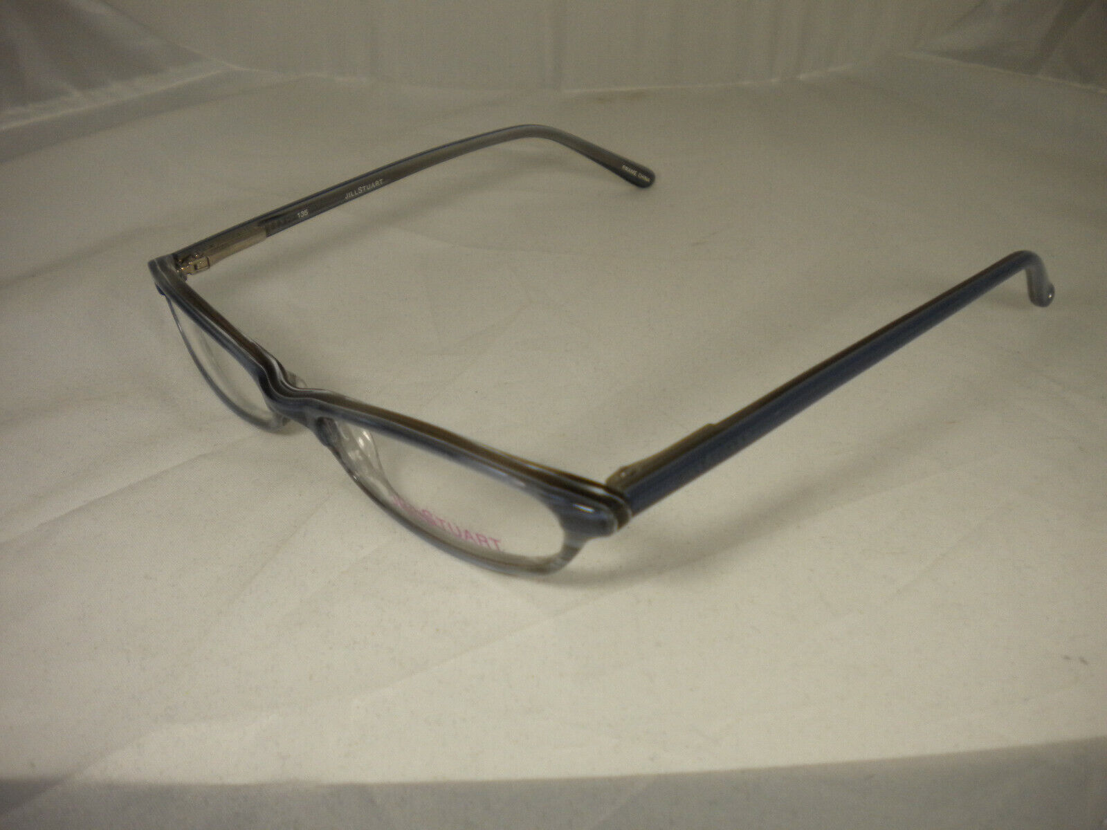 Jill Stuart Women's JS147-2 JS04 Blue Gray Rectangle Eyeglasses 47-16-135