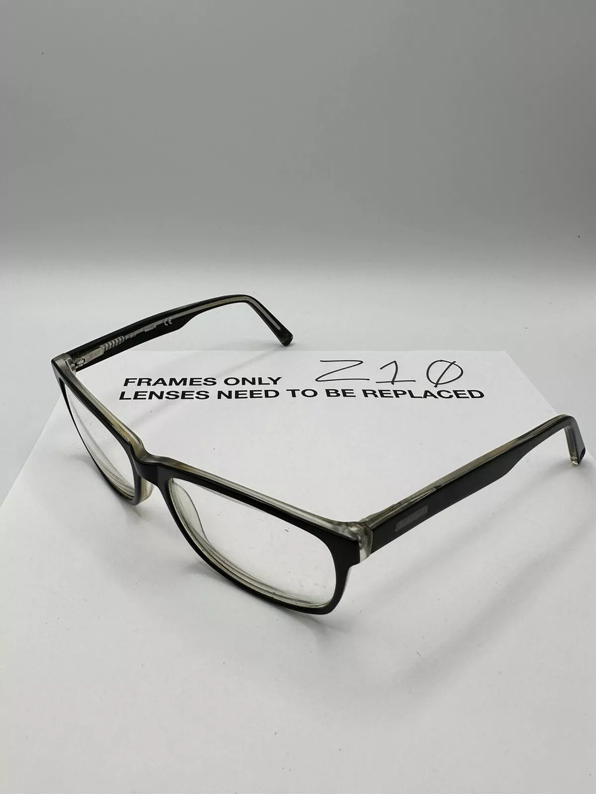 Timberland Men's TB1549 003 Black Square Eyeglasses 55-16-140