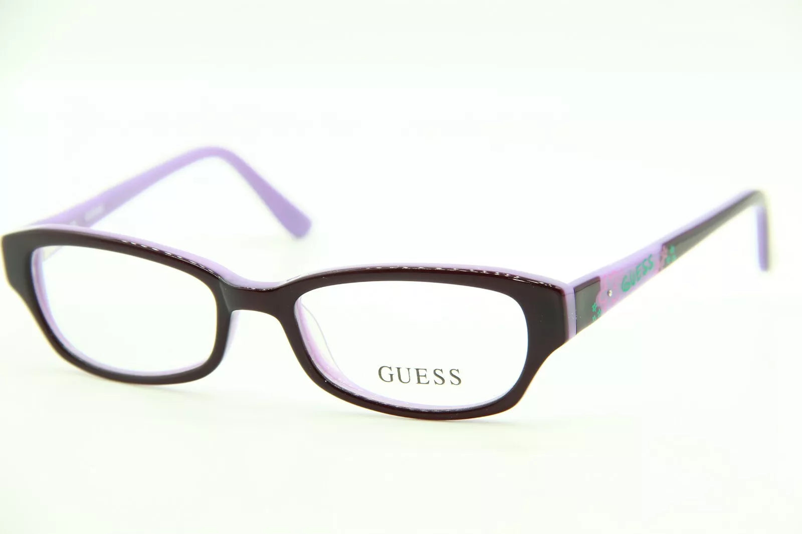 NEW GUESS KIDS GU 9118 PUR PURPLE AUTHENTIC FRAMES RX EYEGLASSES GU9118 47-16