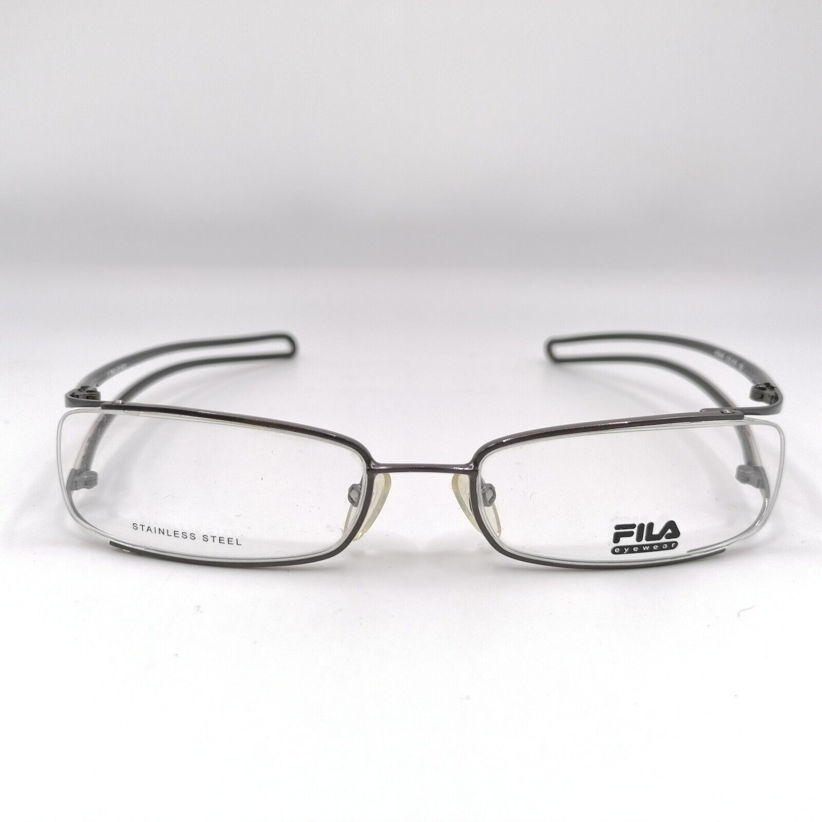Fila Women's VF8448 Q39 Black Rectangle Eyeglasses 48-18-135