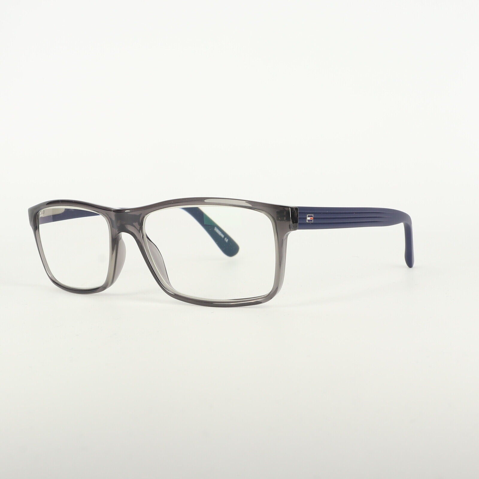 Tommy Hilfiger Men's TH76 3026363 Black Rectangle Eyeglasses 55-15-145