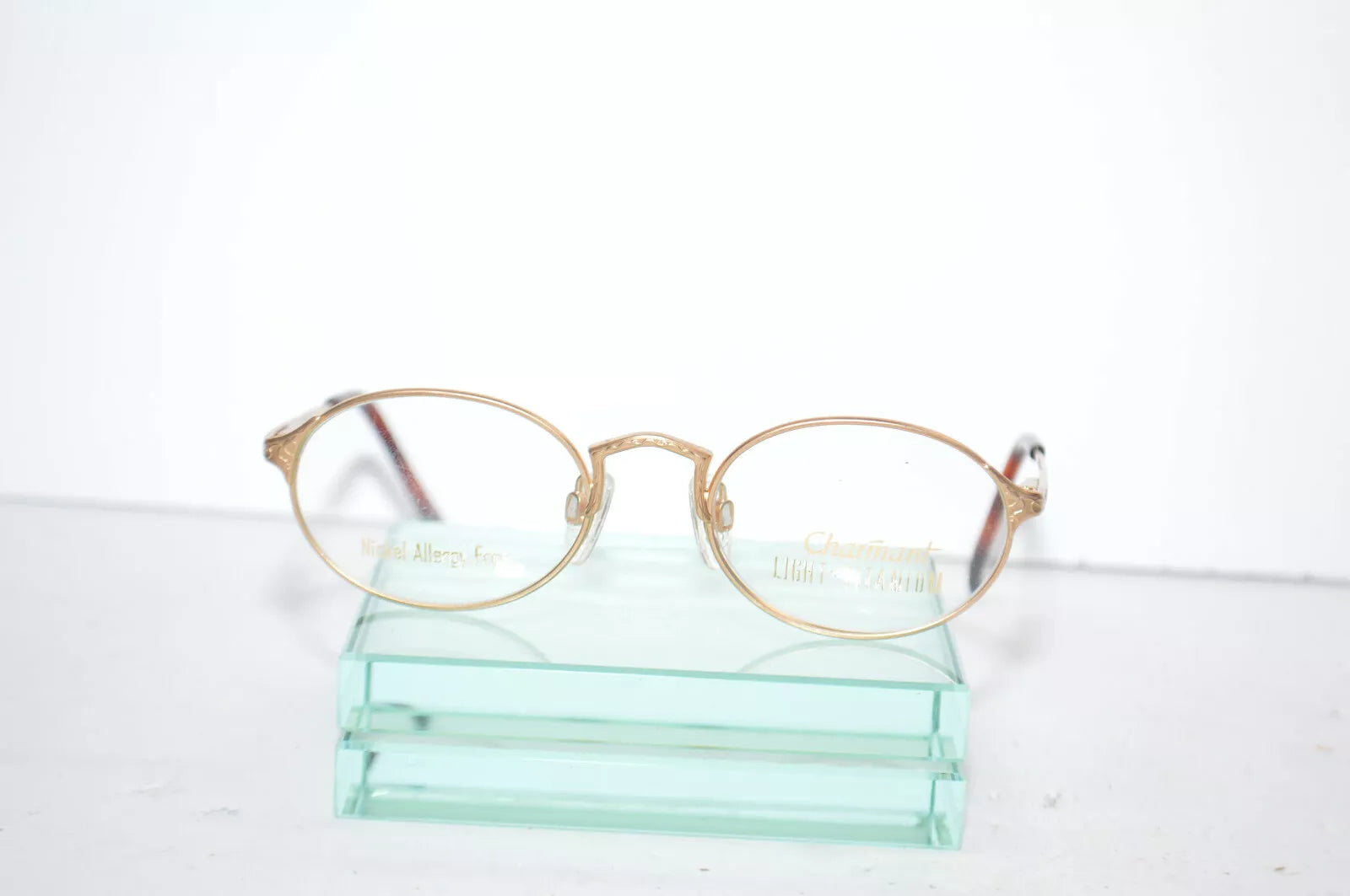 Charmant Men's CH8035 TI Titanium Oval Eyeglasses 45-18-130