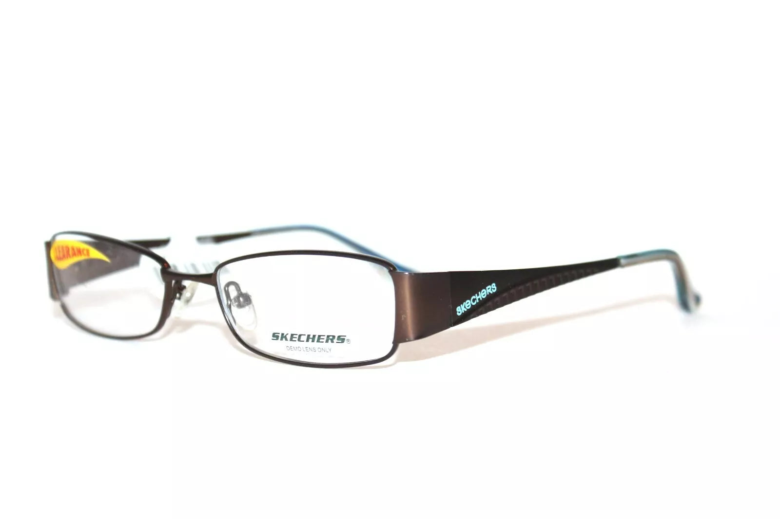 Skechers Unisex SK2051 SBRN Brown Rectangle Eyeglasses 50-16-135
