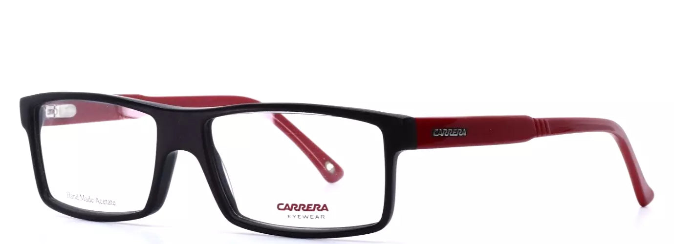 CARRERA CA6175 TPH Black Mens Rectangle Half Rim Eyeglasses