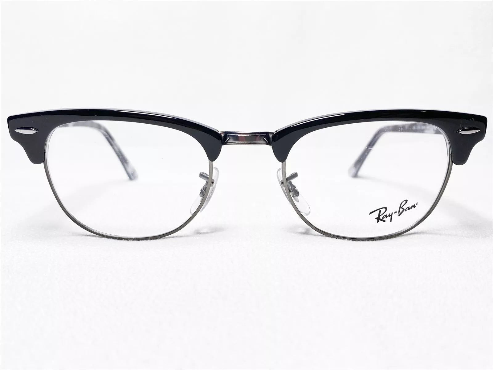 Ray-Ban Men's RB5154 5649 Black Square Eyeglasses 51-21-145
