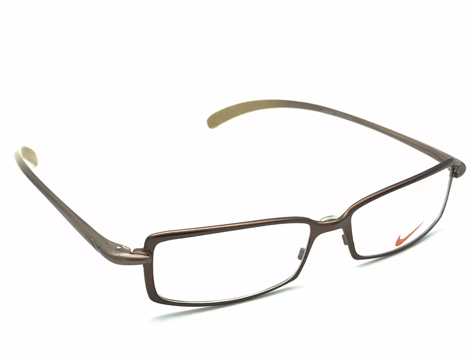 Nike Men's NIKE 3031 254 Copper Rectangle Eyeglasses 53-16-135