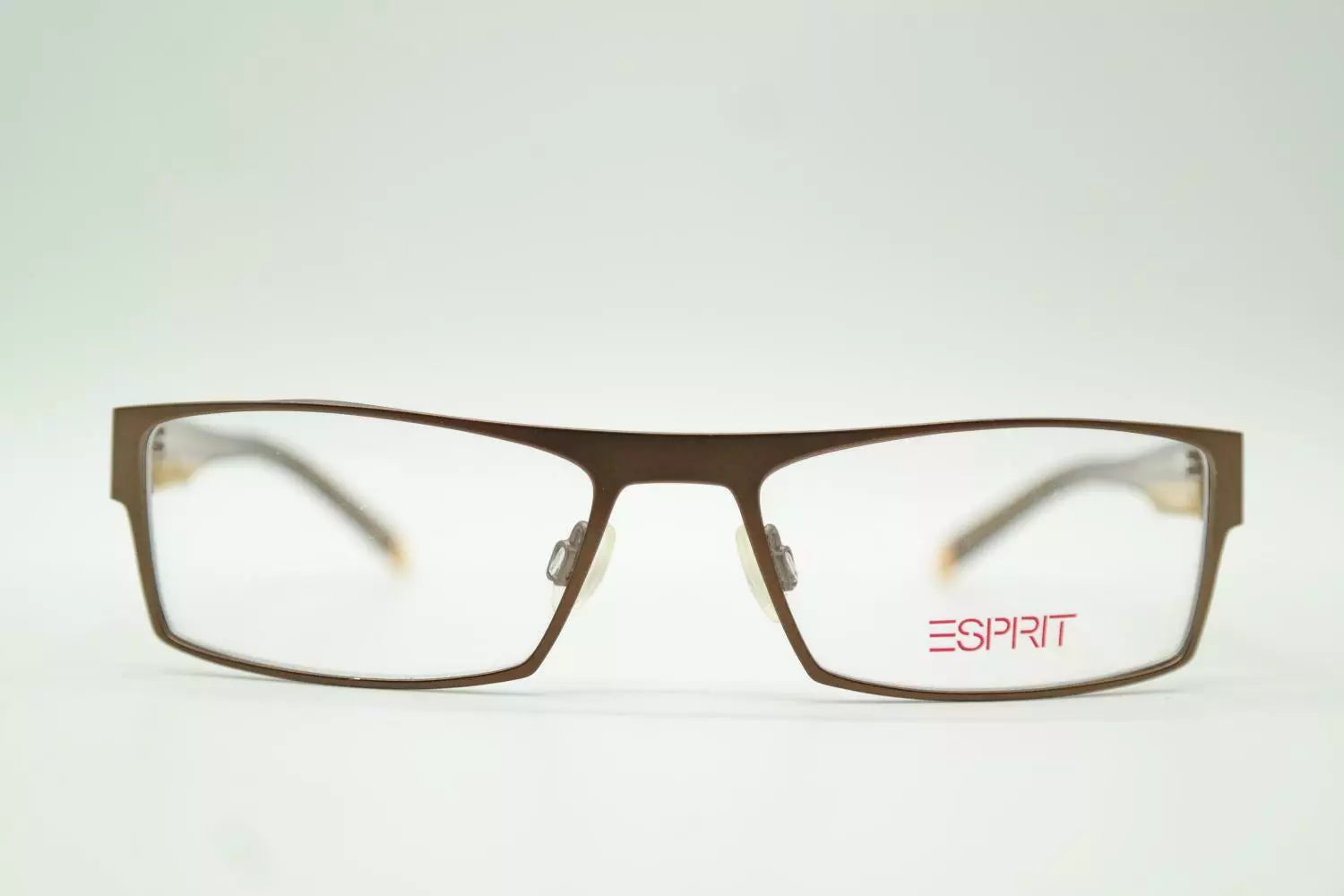 Esprit Men's ET 17366 538 Black Rectangle Eyeglasses 53-17-140