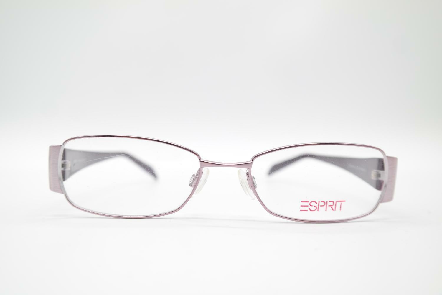 Esprit Women's ET9347 533 Violet Rectangle Eyeglasses 52-17-135