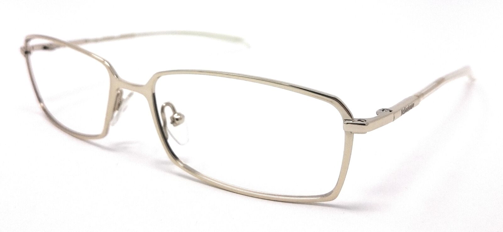 Yves Saint Laurent Women's YSL 2076 6LB Silver Rectangle Eyeglasses 54-16-140