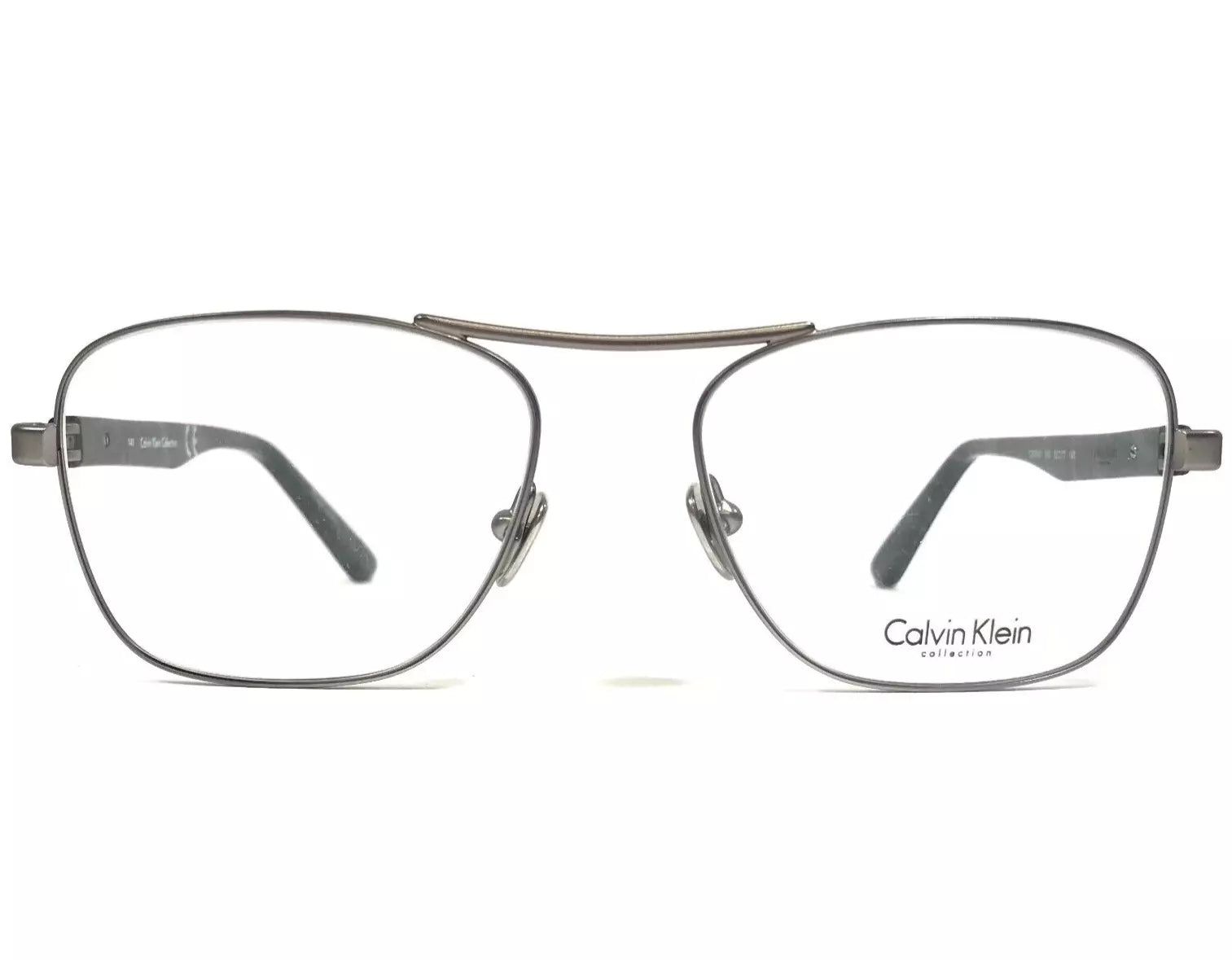Calvin Klein Men's CK8043 043 Black Square Eyeglasses 52-17-140