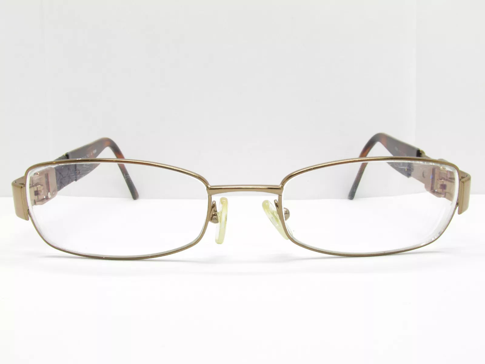Fendi Men's F 783 714 Brown Rectangle Eyeglasses 51-18-135