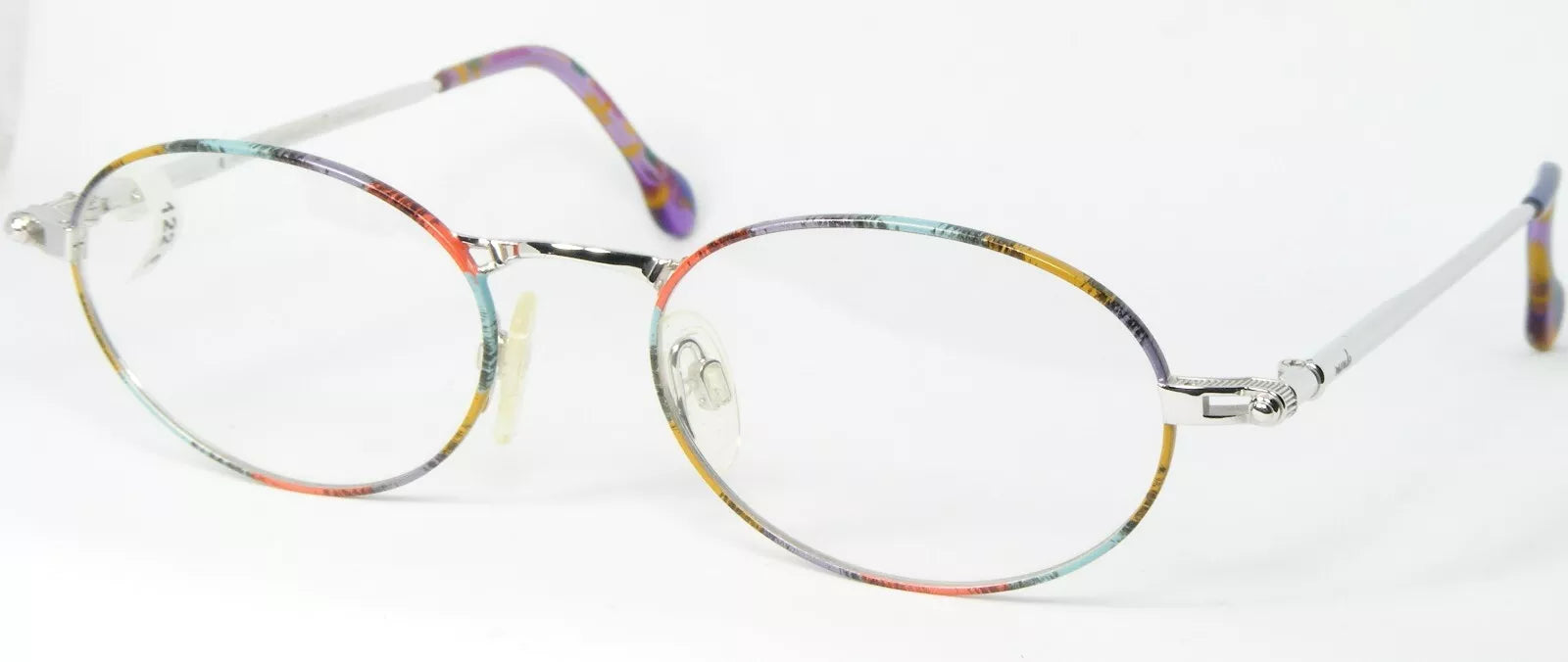 Mondi Women's MOD-2340 661 Black Round Eyeglasses 51-18