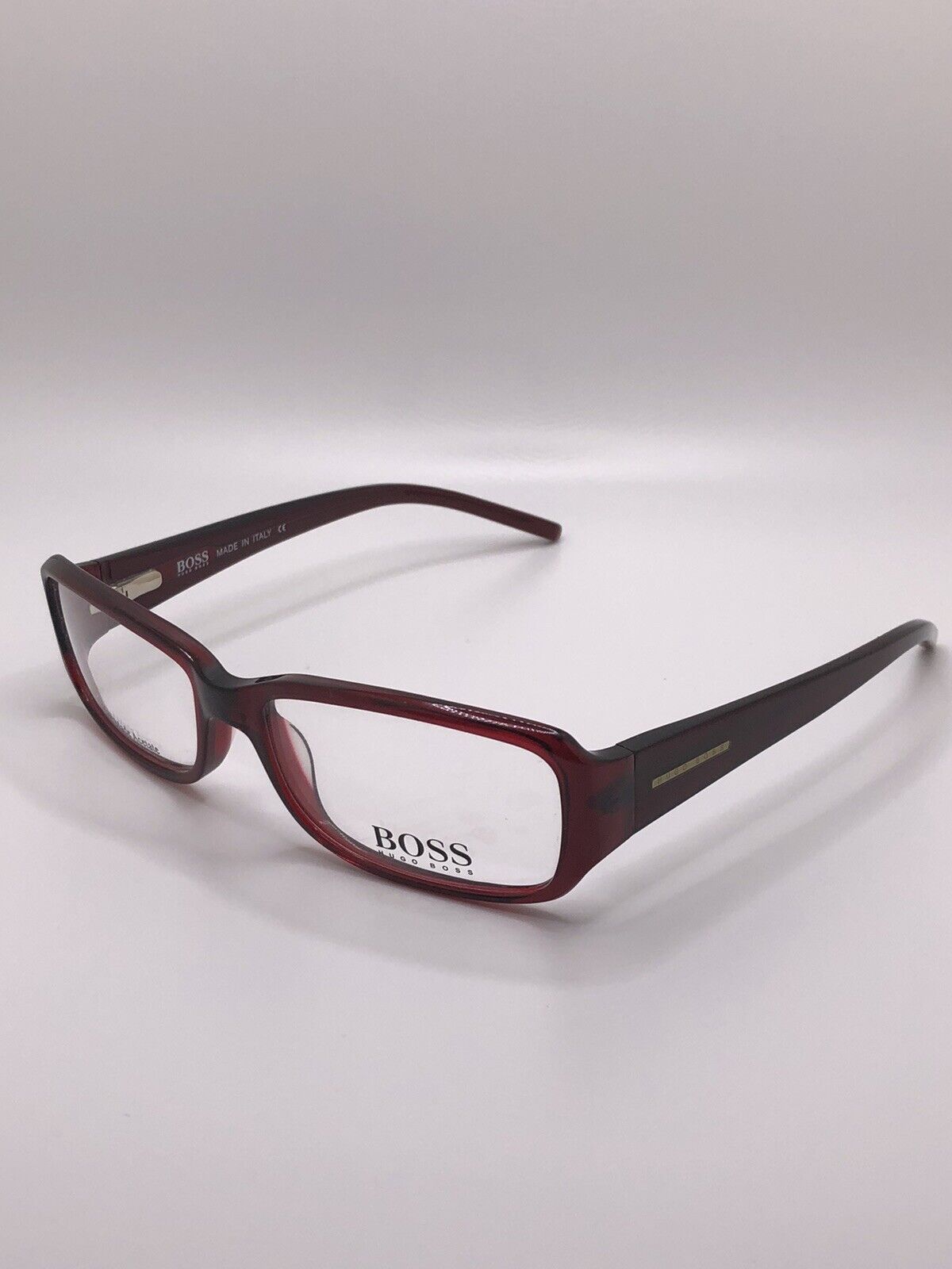 Hugo Boss 0043/U Color 0E67 Red/Burgandy glasses