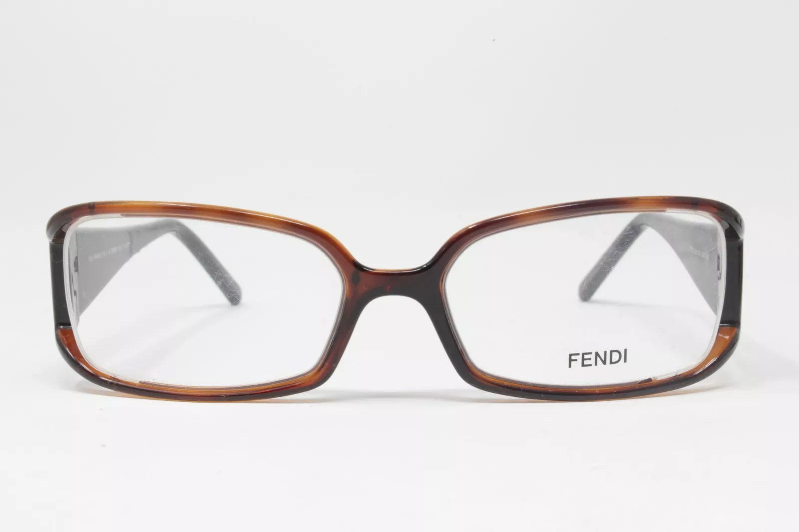 Fendi Women's F7025 238 Tortoise Square Eyeglasses 52-16-135