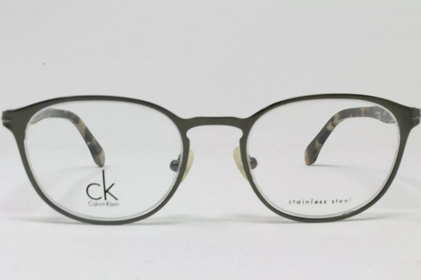 Calvin Klein Men's CK5371 060 Black Round Eyeglasses 48-19-135
