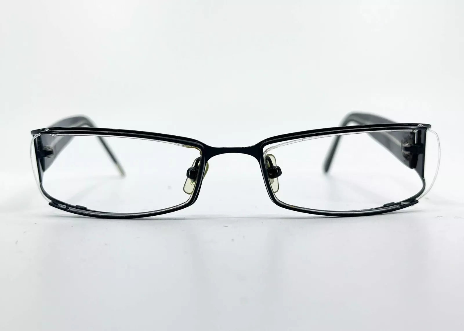 Ray-Ban Men's RB6124 2509 Black Rectangle Eyeglasses 52-17-135