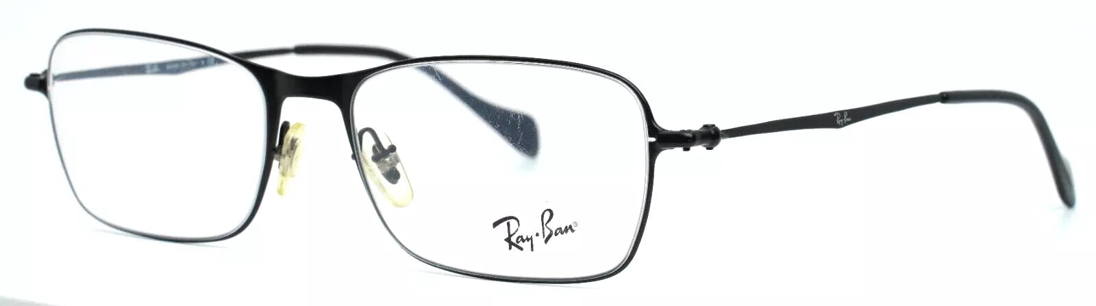 Ray-Ban Men's RB6253 2760 Black Rectangle Eyeglasses 54-18-145