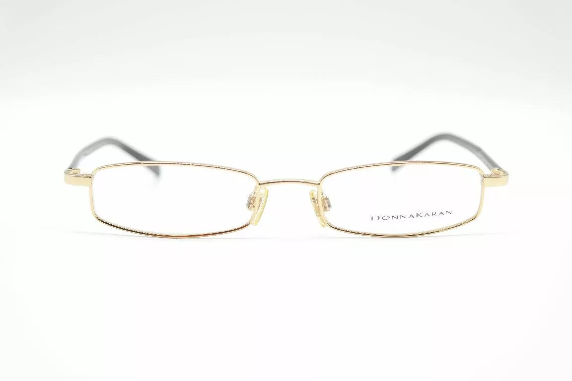 Donna Karan Men's DK3503 1004 Gold Rectangle Eyeglasses 50-18-135