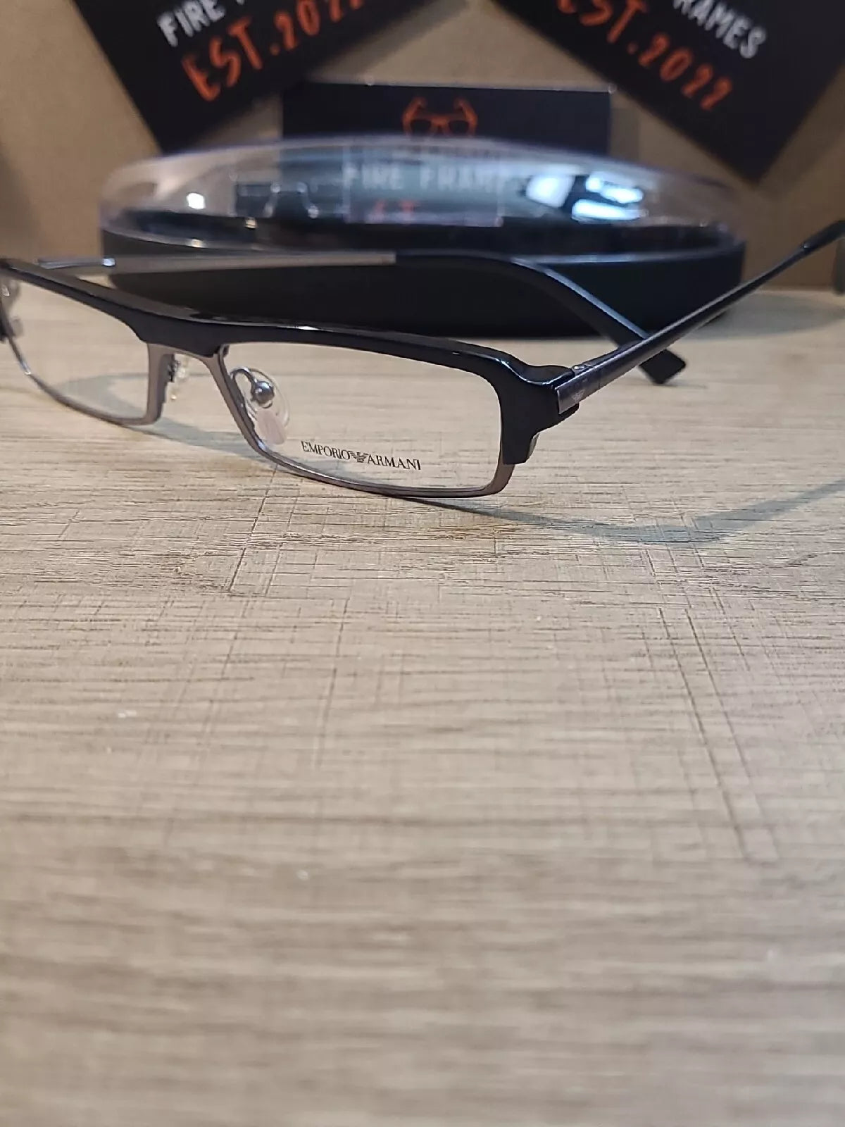 EMPORIO ARMANI EA 9195 V83 BLUE EYEGLASSES FRAMES ITALY RARE