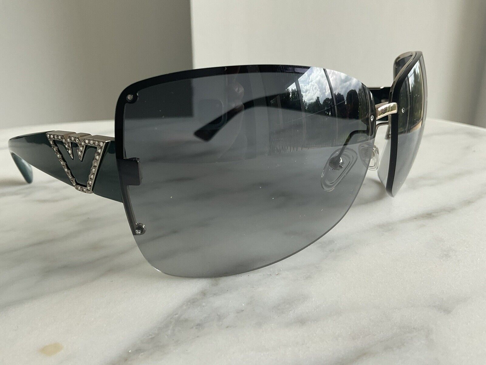 Emporio Armani EA 9544/S BGYVK Square Sunglasses