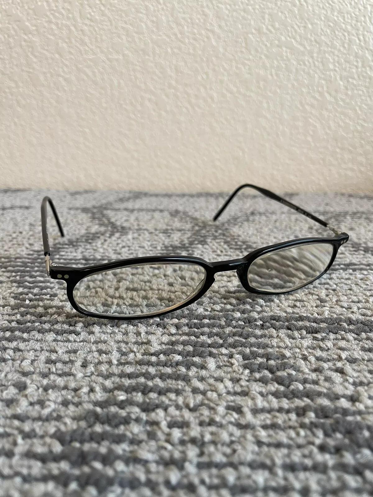 Rodenstock Men's R8110 E Black Rectangle Eyeglasses 45-16-140