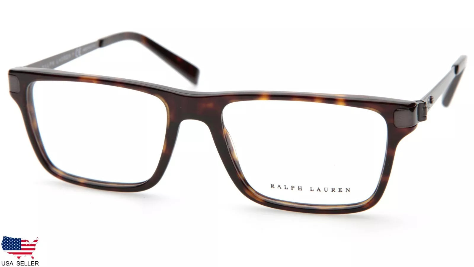 RALPH LAUREN RL 6162 5003 DARK HAVANA EYEGLASSES FRAME 53-17-140 (DISPLAY MODEL)