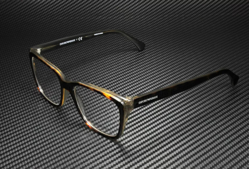 EMPORIO ARMANI EA3146 5746 Havana Crystal Beige Demo Lens 54mm Womens Eyeglasses