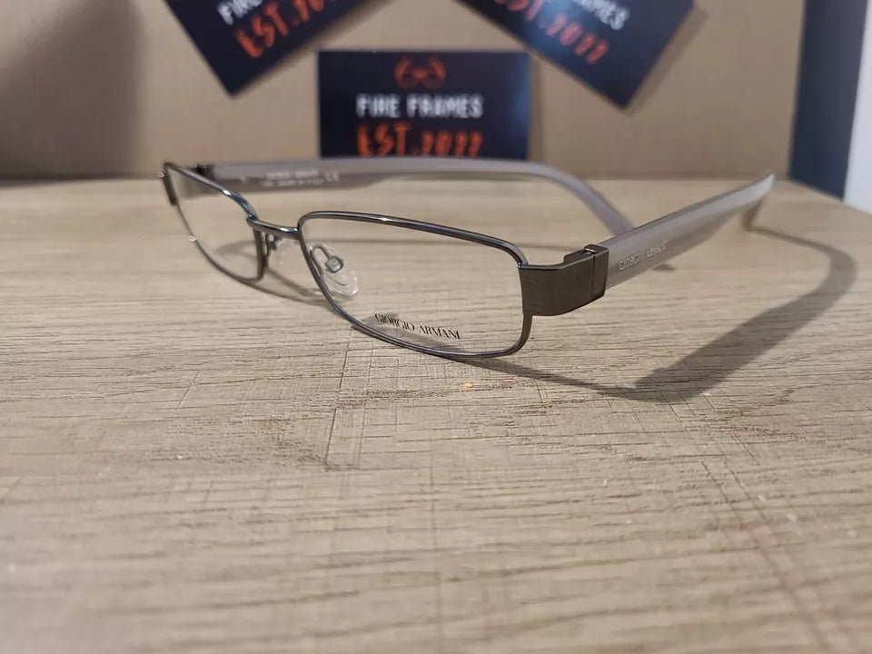 Giorgio Armani Eyeglasses Frames GA349 DWN Gunmetal Rectangular 52-17-140