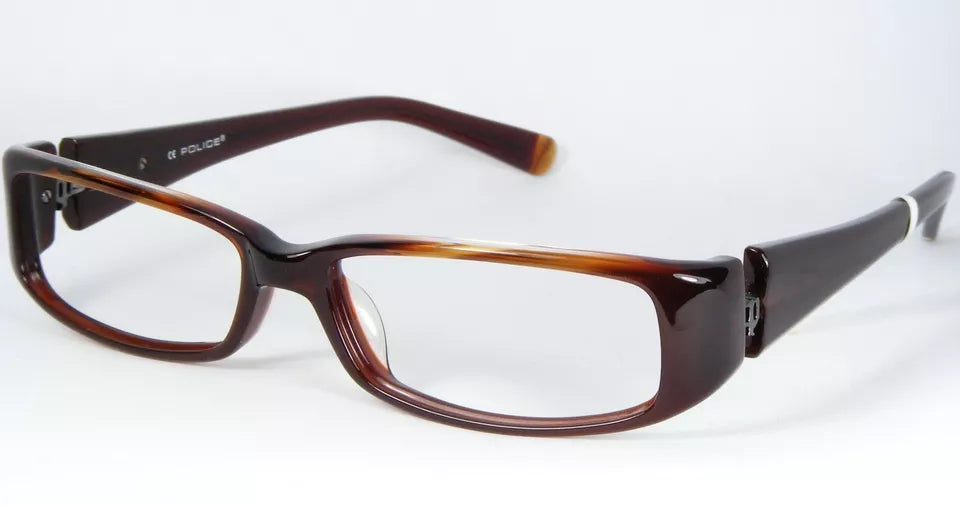 POLICE V1522 COL. 958 BROWN EYEGLASSES GLASSES