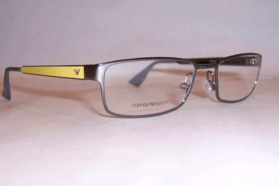 NEW Emporio Armani EYEGLASSES EA 9734 K2T RUTHENIUM 51mm RX AUTHENTIC