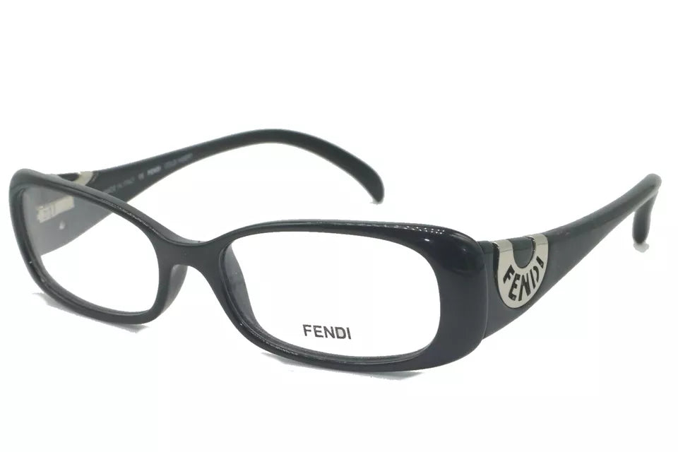 Fendi Women's F847 001 Black Rectangle Eyeglasses 53-16-135