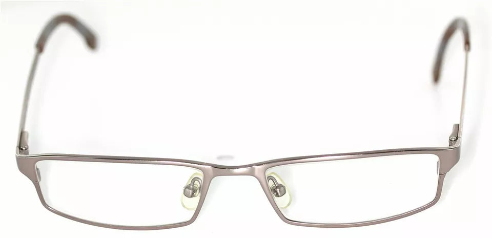 Jai Kudo Men's 921 M08 Matte Silver Rectangle Eyeglasses 52-17