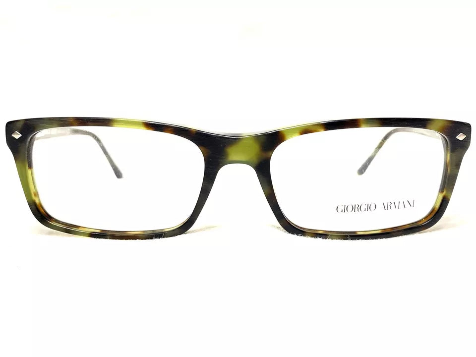 NEW Giorgio Armani AR7036 5174 Mens Green Havana Modern Eyeglasses Frames