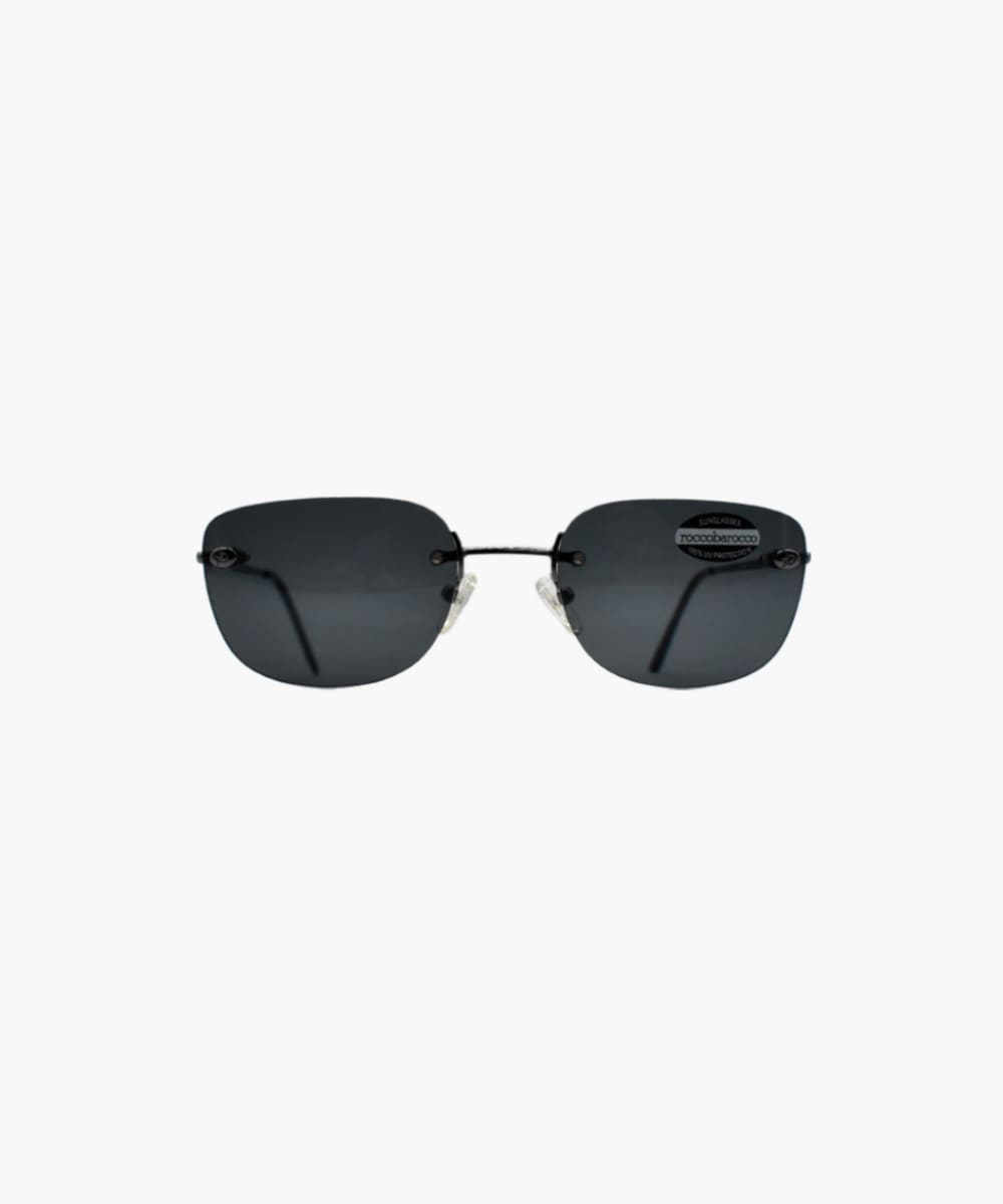Vintage Roccobarocco 0322 40 Rimless Sunglasses
