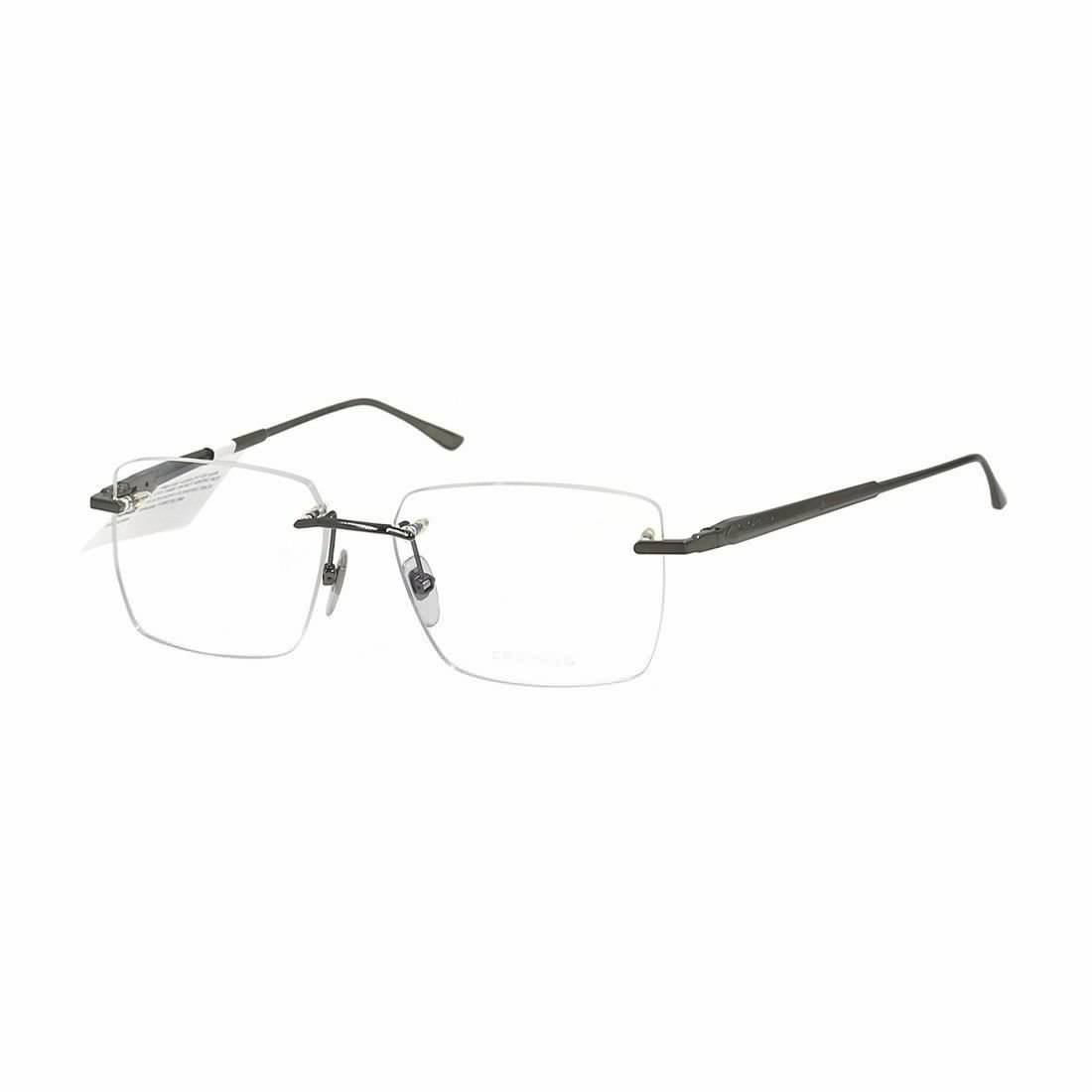 Chopard Men's VCHF27 0568 Black Rimless Eyeglasses 56-16-145