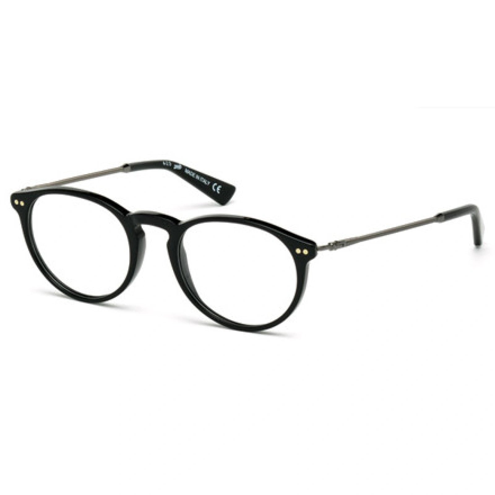 WEB WE 5176 001 POLISHED BLACK Eyeglasses